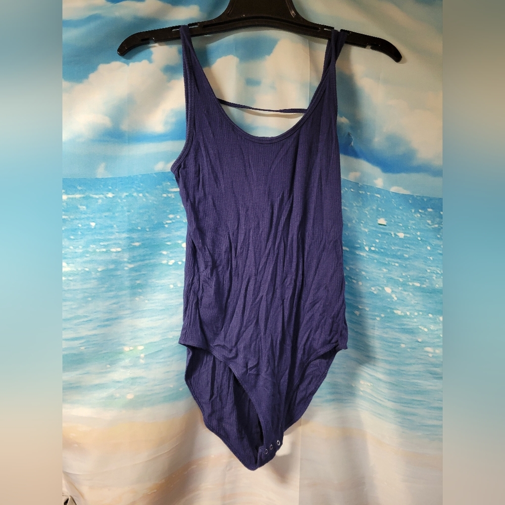 Pink Victoria's Secret Blue Bodysuit Ladies Size Small‎